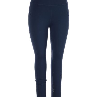 Lands' End Women Blue Leggings 14